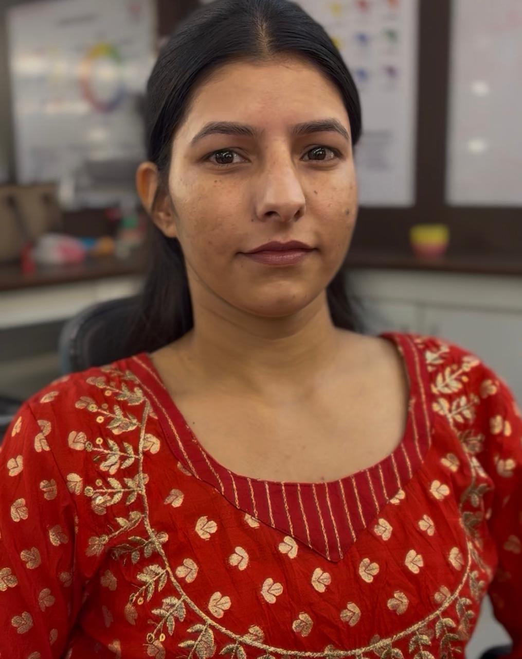 Before after makeup transformation 3